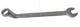 Ключ комбинированный (накидной профиль 75-гр) 17мм в Ессентуках
